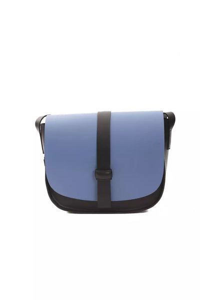 Schicke blaue Leder Crossbody Tasche