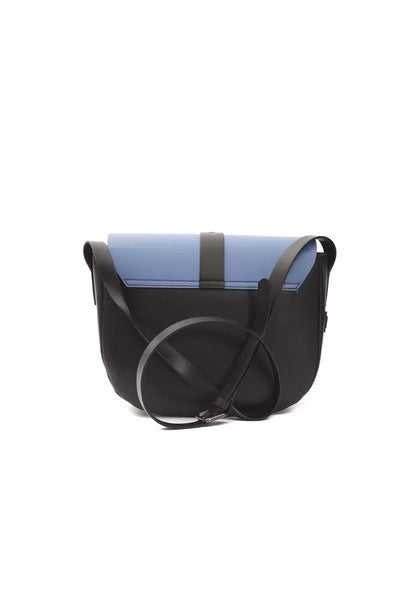 Schicke blaue Leder Crossbody Tasche