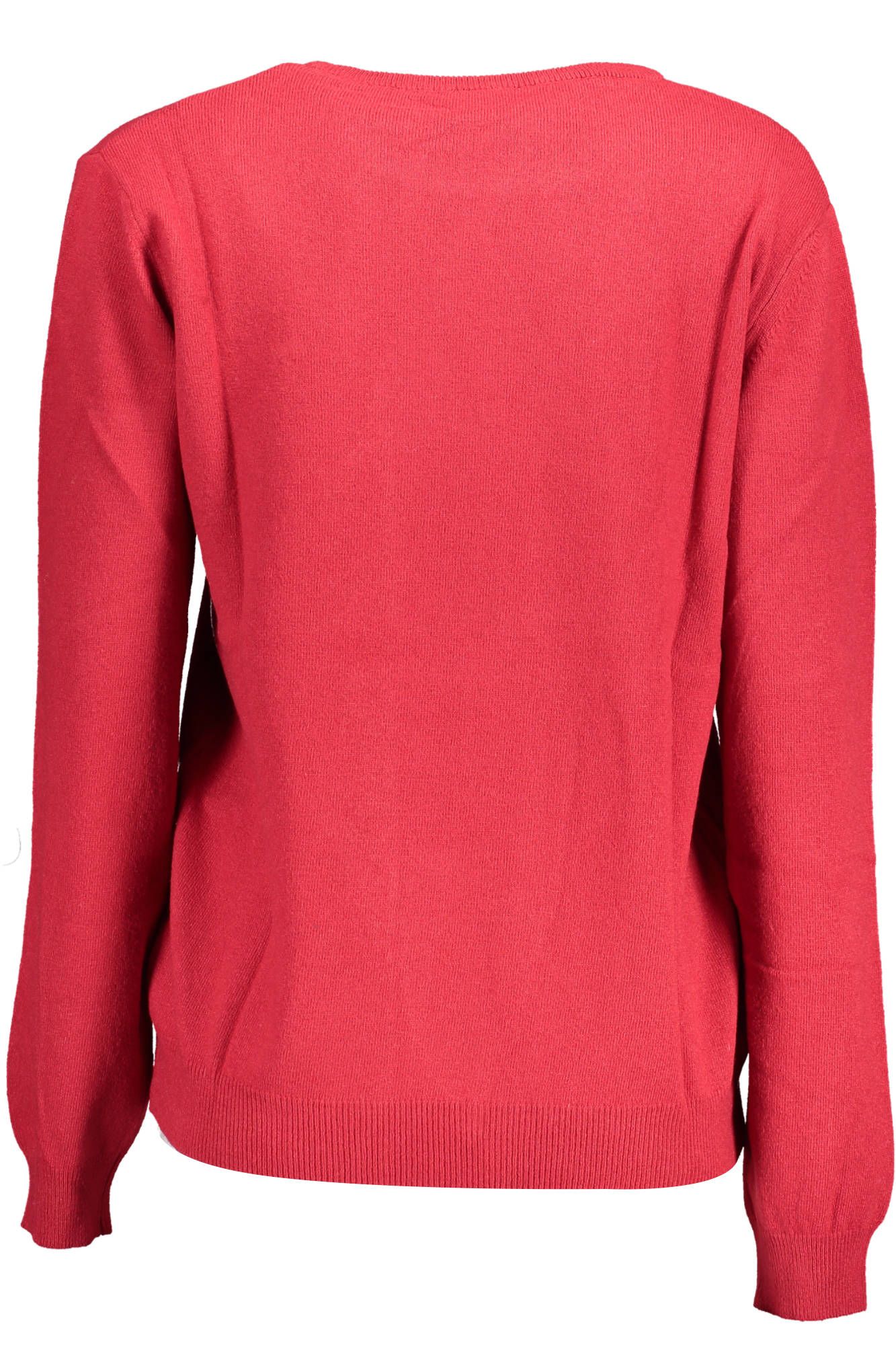 Eleganter rosa Pullover aus Woll-Kaschmir-Mischung