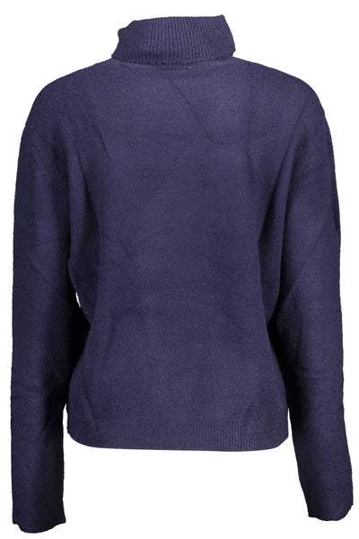 Schicker Rollkragenpullover mit gesticktem Logo