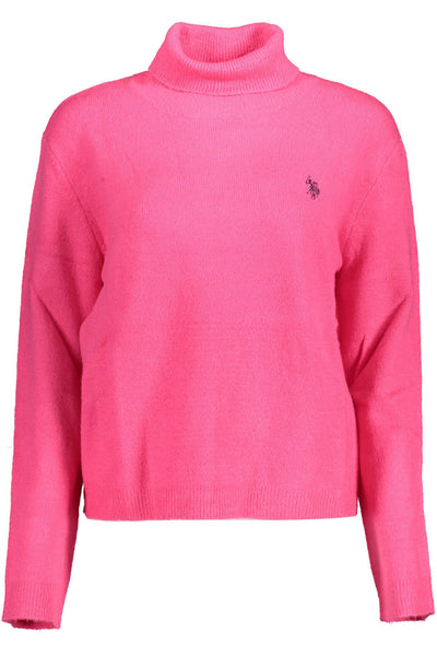 Schicker Rollkragenpullover mit eleganter Stickerei